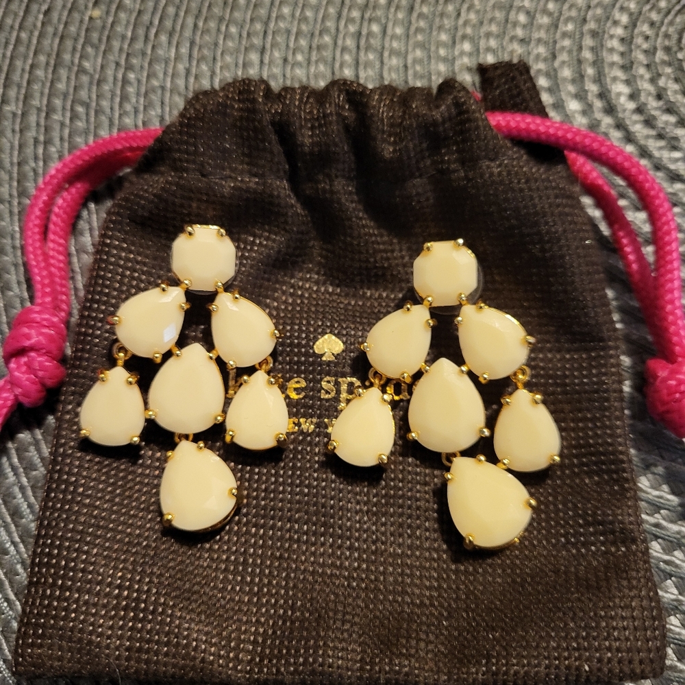 Kate Spade Chandelier Earrings Gold